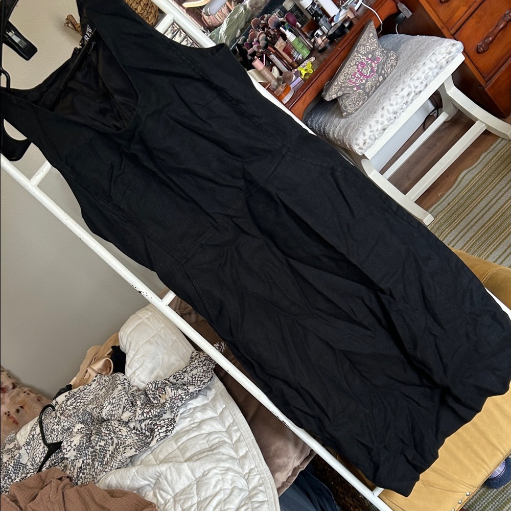 J. Crew Black Sleeveless Dress